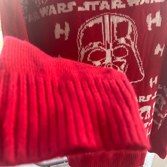 Vintage Star Wars Knitted Ugly Christmas Sweater - Picture 5 of 6